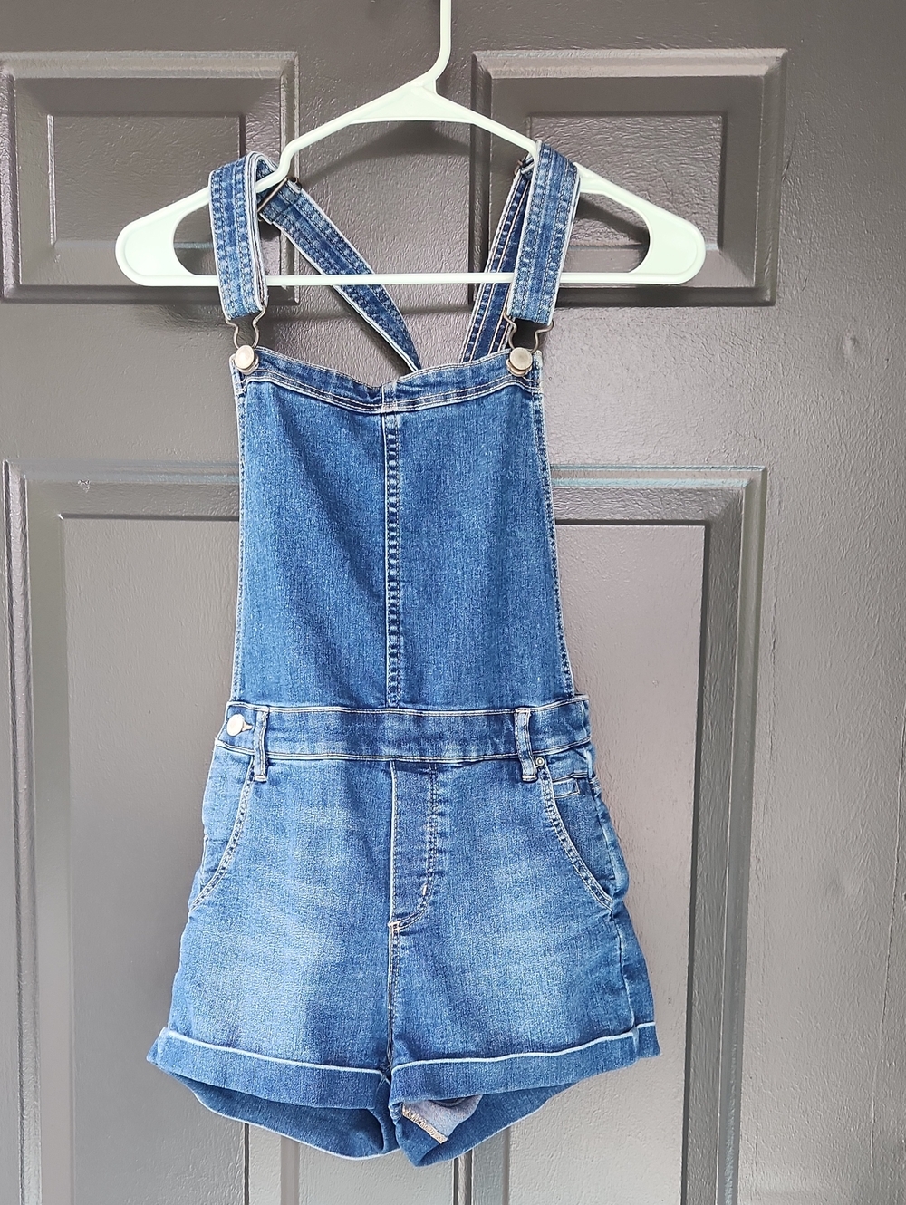Overall Shorts